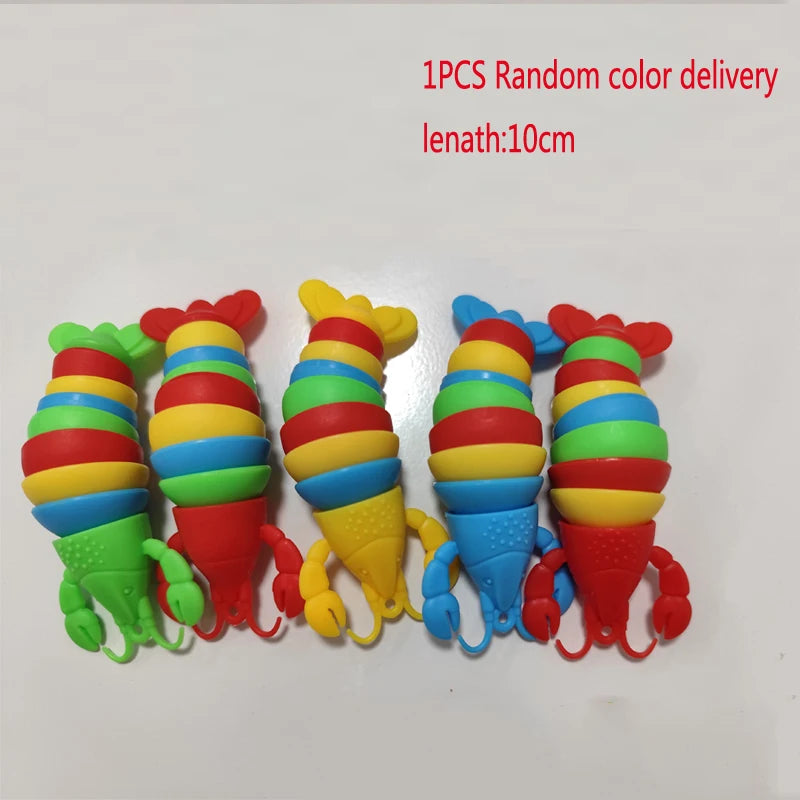 3D Slug Fidget Toy – Articulated Sensory Stress Relief Toy | All Ages