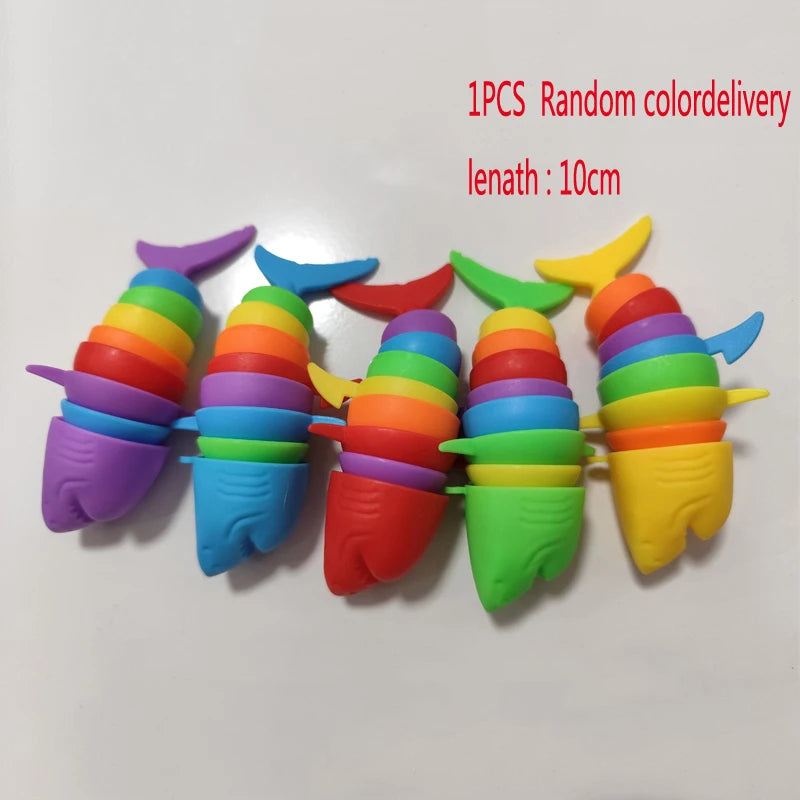 3D Slug Fidget Toy – Articulated Sensory Stress Relief Toy | All Ages